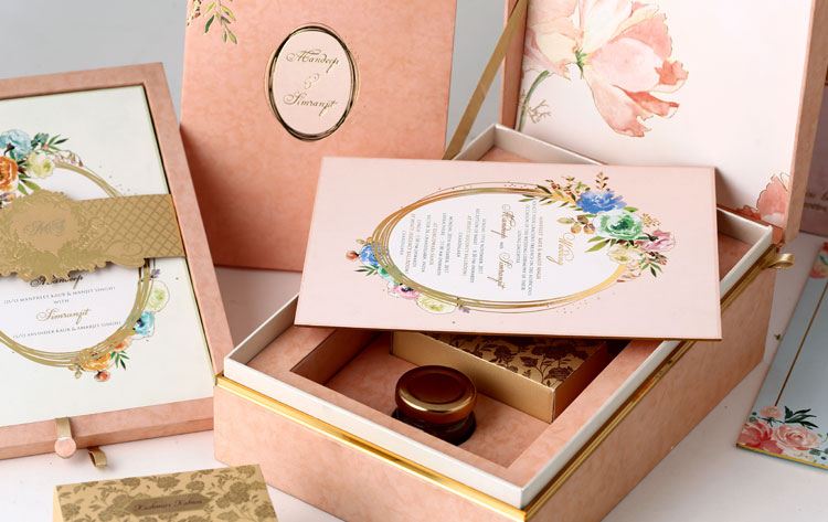 personalized card box for wedding